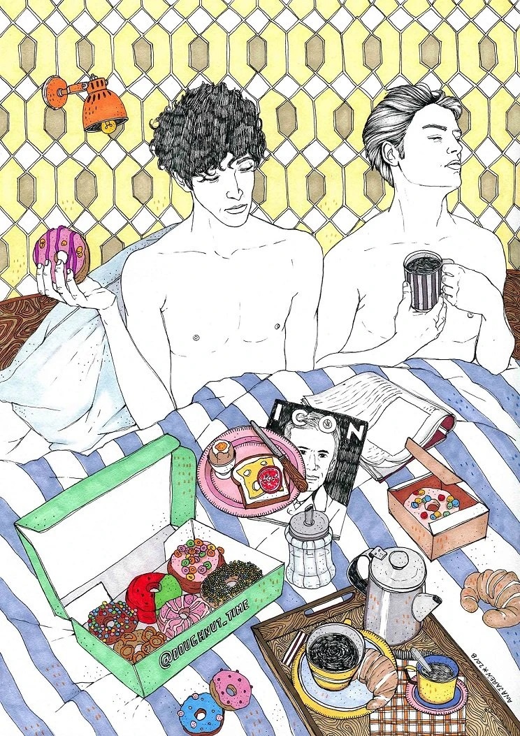 Ana Jarén - Breakfast at bed