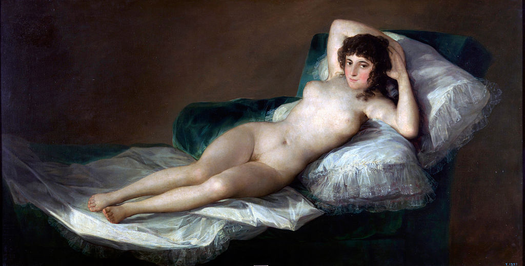 Francisco de Goya - La Maja Desnuda (1790-1800)