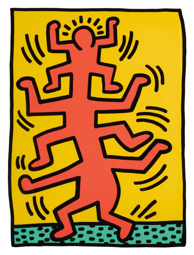 Keith Haring - Growing 1 (1988)