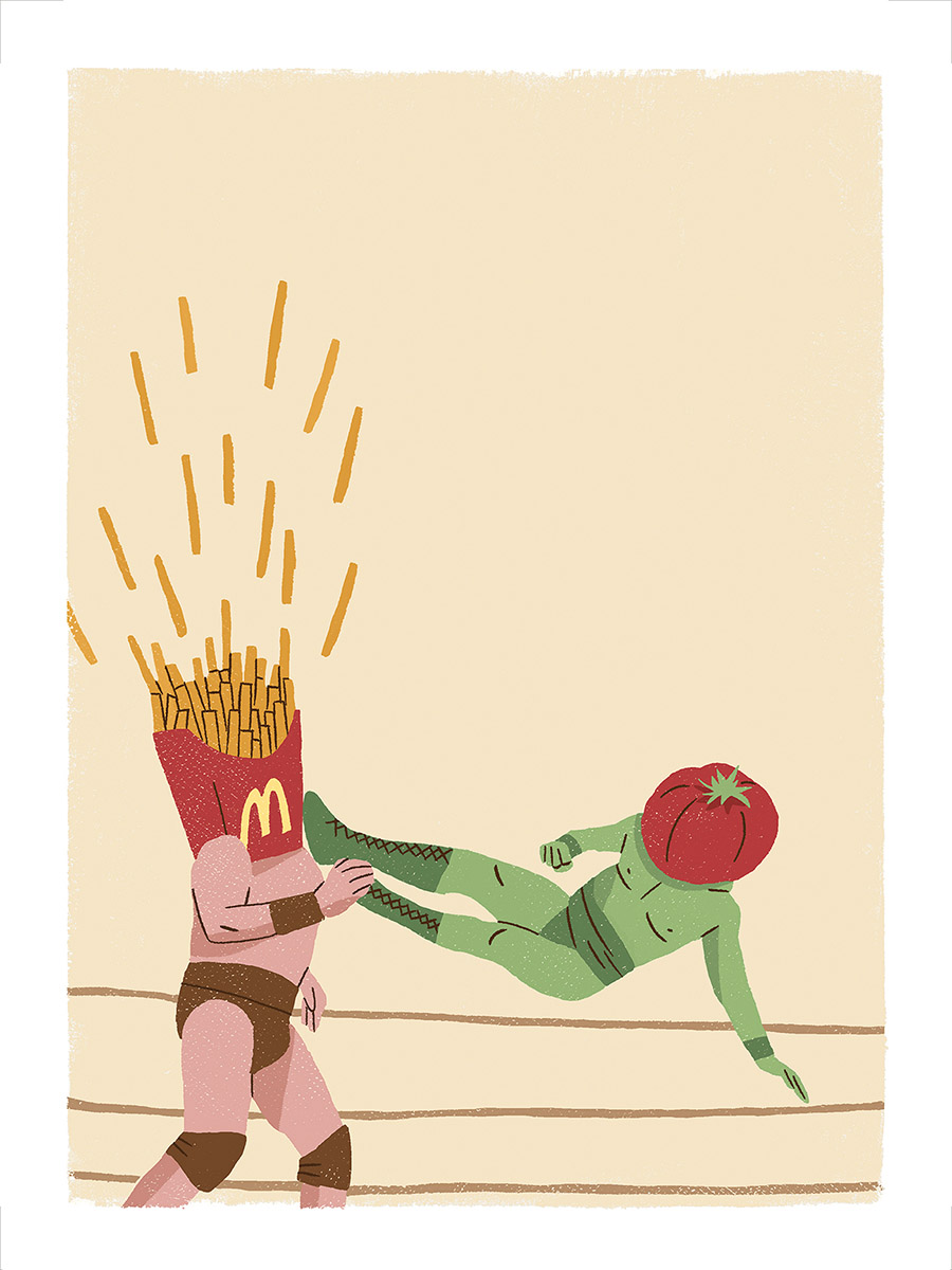 Daniel Diosdado - Food fight