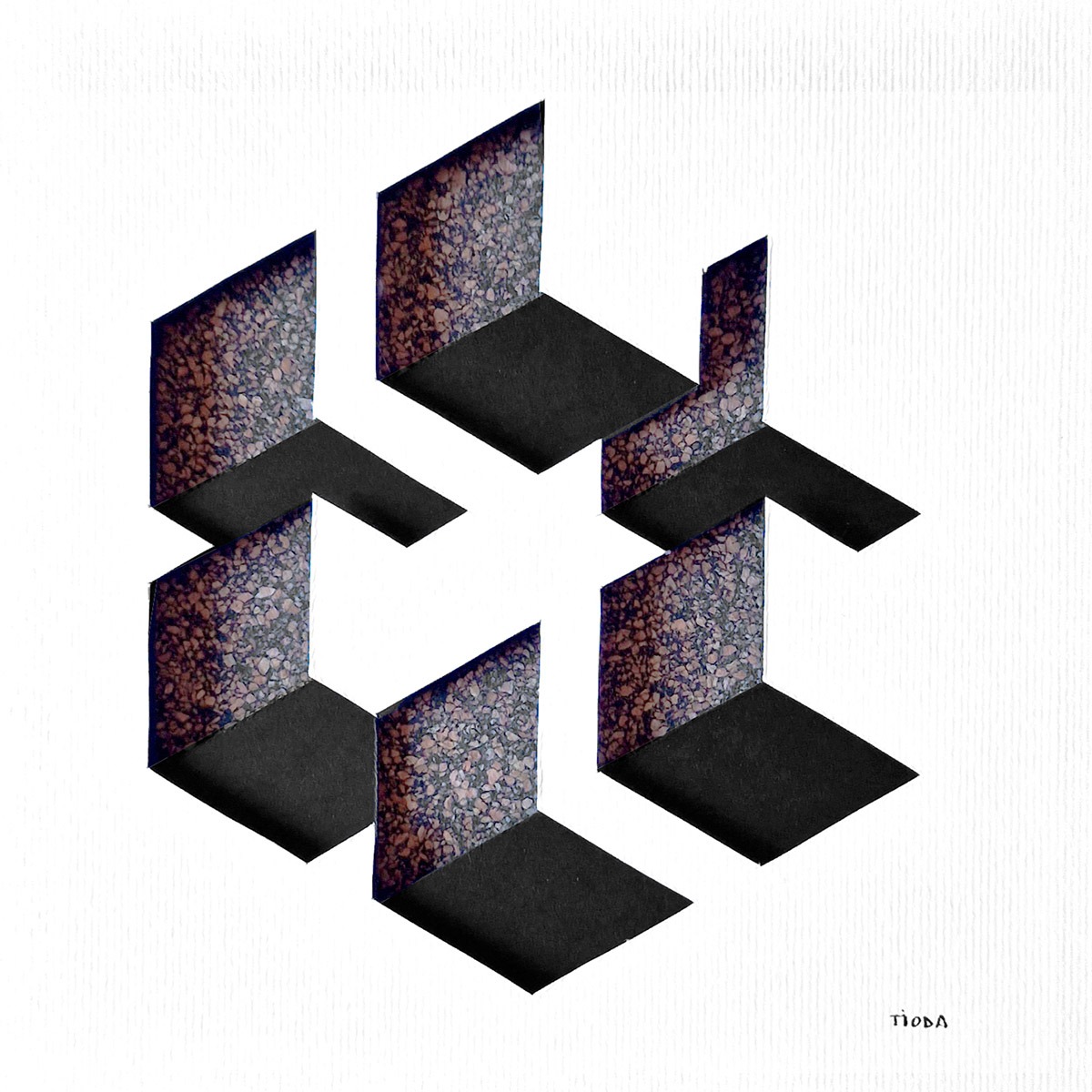 Tioda - Holy Geometry #02.negro y marrón