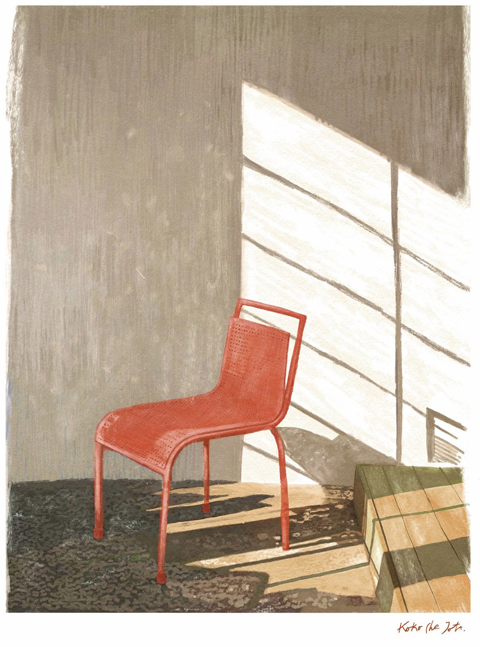 Koko Che Jota - Red chair